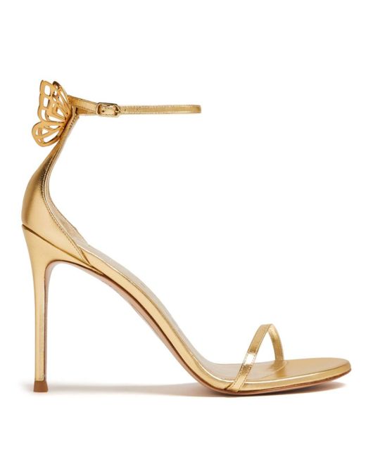 Sophia Webster Natural Butterfly-detailed Stiletto Sandals
