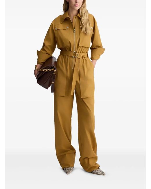 Liu Jo Natural Worker Jumpsuit