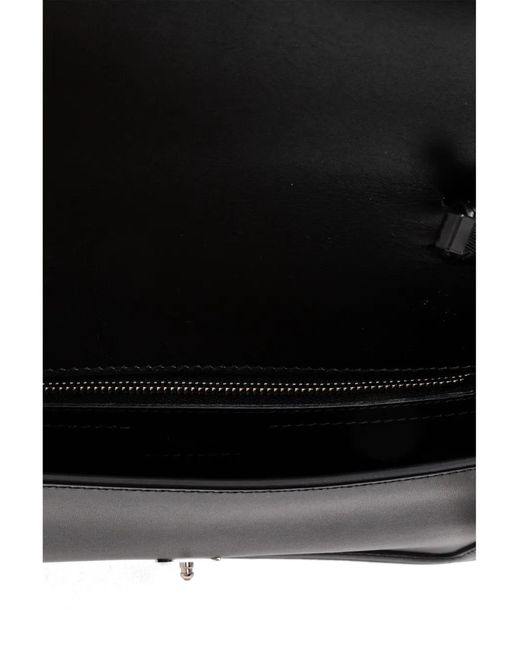 Max Mara Black Bianca Clutch Bag