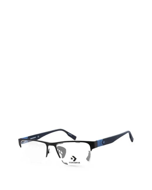 Converse White Rectangle-Frame Glasses for men