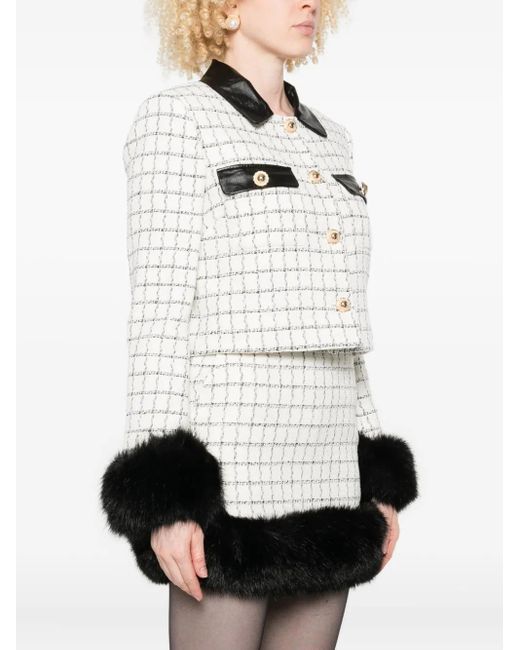 Self-Portrait White Neutrals Jackets