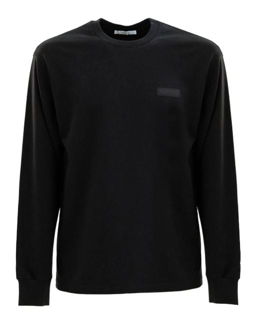 Camiseta con detalle del logo Givenchy de hombre de color Black