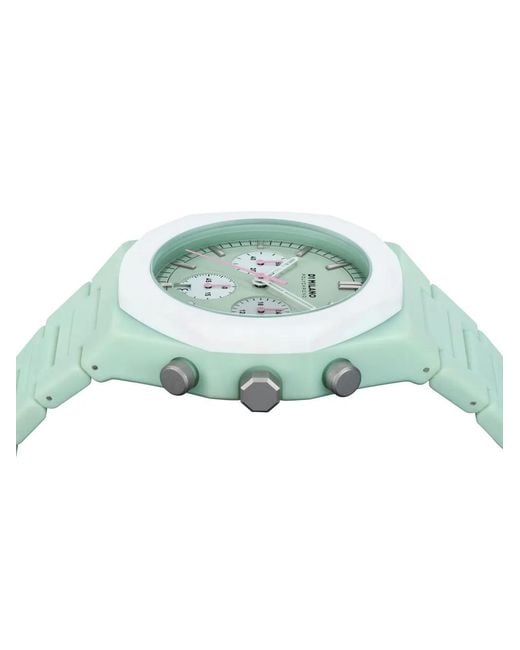 D1 Milano Green Polychrono 40.5Mm