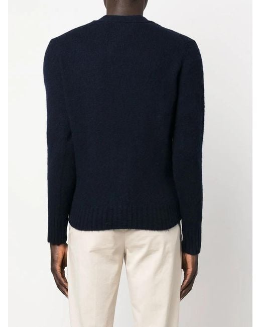Aspesi Button-Up Vest in het Blue voor heren