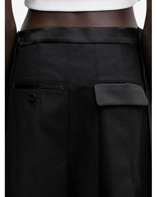 Undercover Black Pleated Maxi Skirt