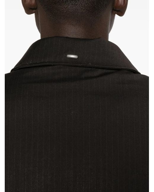 Our Legacy Gesteppte Churchill Jacke mit Nadelstreifen in Black für Herren