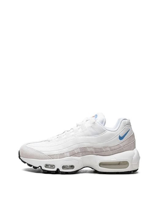 Nike White Air Max 95 "Summit University" Sneakers