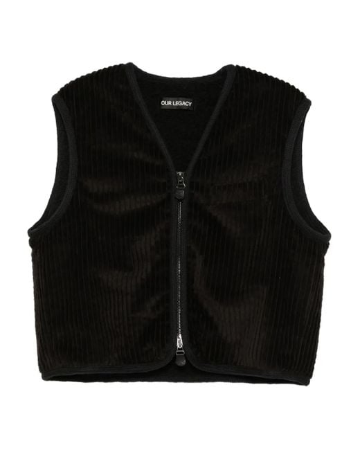 Our Legacy Top Vest in Black for Men | Lyst UK