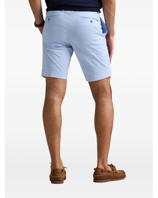 Polo Ralph Lauren Blue Slim-Fit Chino Shorts for men