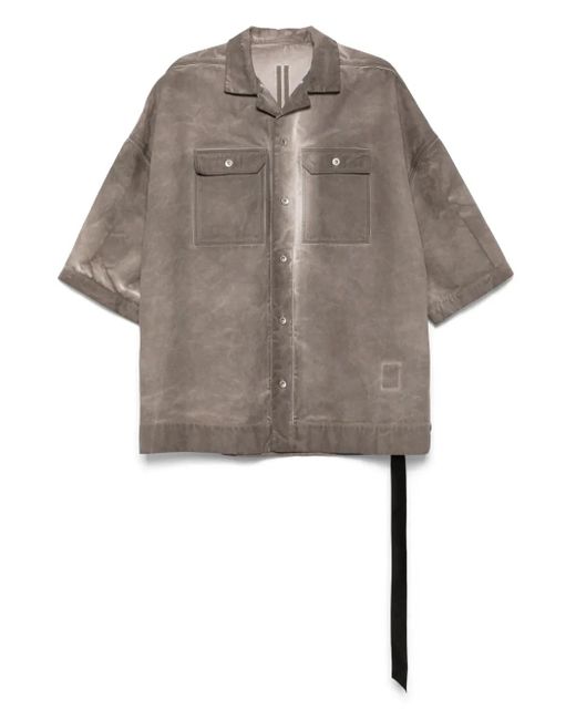 メンズ Rick Owens Magnum Tommy シャツ Gray