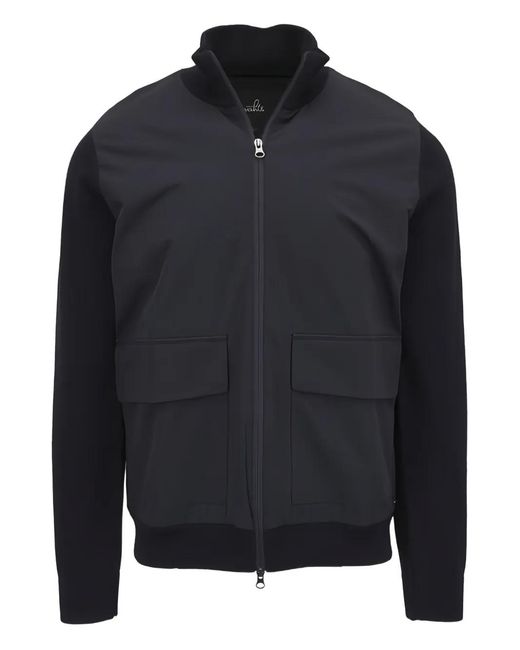 Wahts Blue Dawson Panelled Pocket Jacket for men