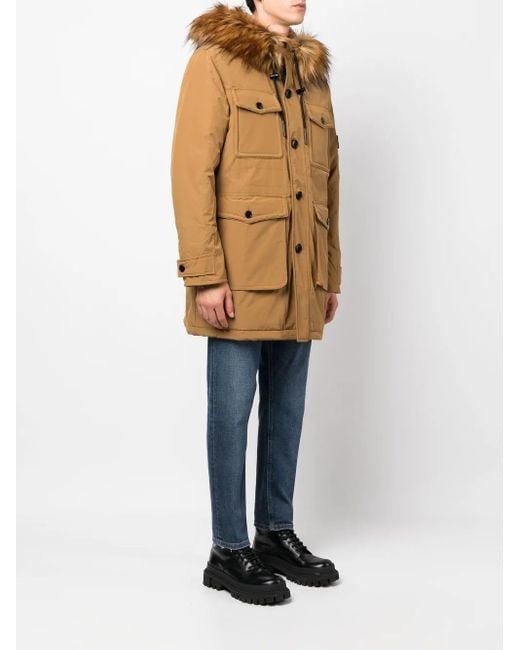 DIESEL Natural W-Jorg-Nw Hooded Parka Coat for men