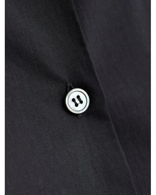 High Sport Black Bowler Button-Front Shirt