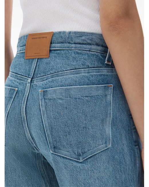 Alexander Wang ローライズ ジーンズ Blue