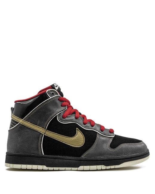 Nike Black Sb Dunk High Premium "marshall Amp" Sneakers for men