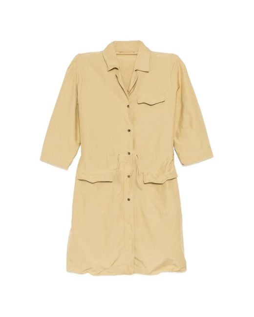 JNBY Natural Collared Mini Dress