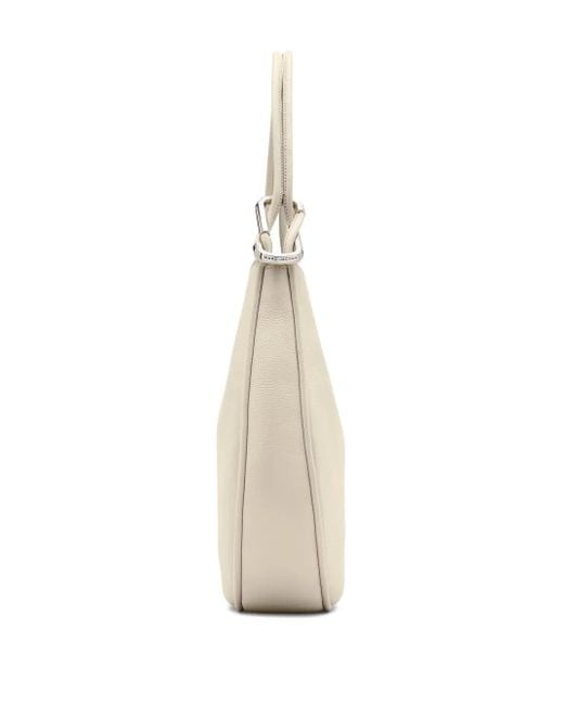 Marc Jacobs Natural The Leather Crescent Large Dual Schultertasche