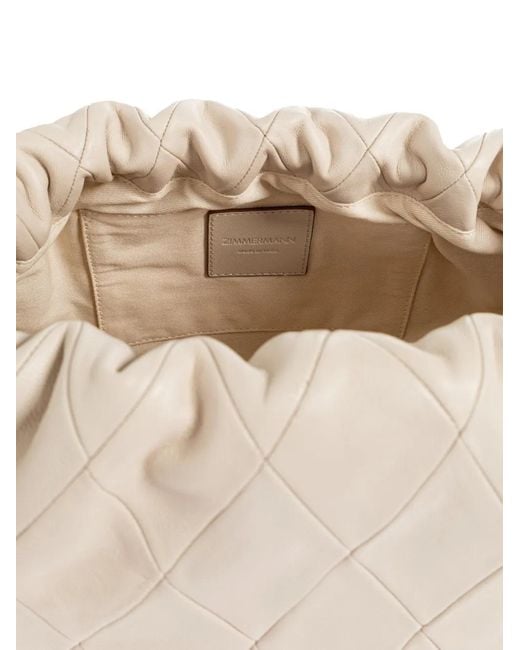 Zimmermann Natural Cloud 91 Medium Clutch