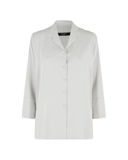 Seventy White Buttoned Shirt