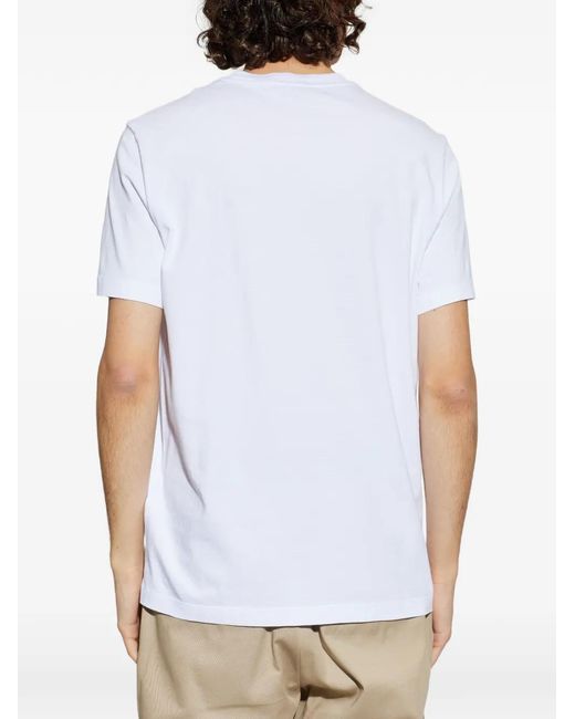 Moncler White Logo-Patch T-Shirt (Set Of Three) for men