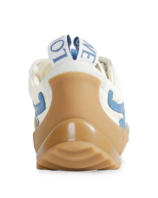 Loewe Blue Grip Logo-Patch Sneakers