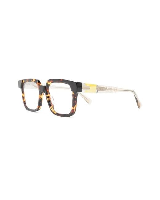 Kuboraum Brown Square-Frame Glasses