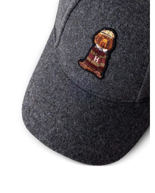 Hackett Blue Harry Embroidered Cap for men