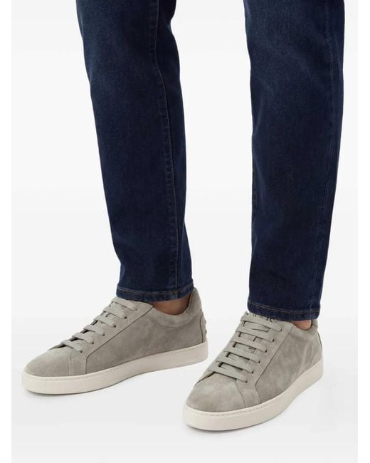 Tod's White "Reversed" Sneakers for men