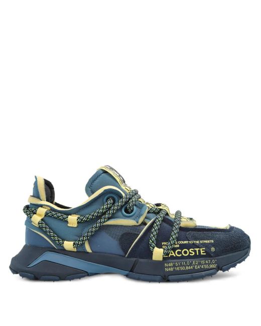 Lacoste Blue Active Runway Technical Lace-Up Sneakers for men