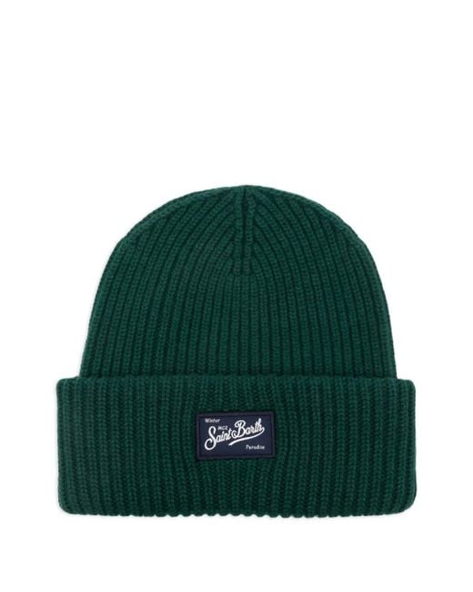 Mc2 Saint Barth Green "Berry" Knitted Hat for men