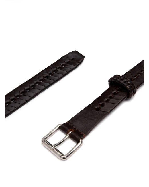 Lemaire White Braided Belt 30 Mm