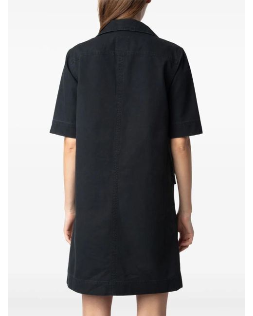 Zadig & Voltaire Black Record Mini Dress