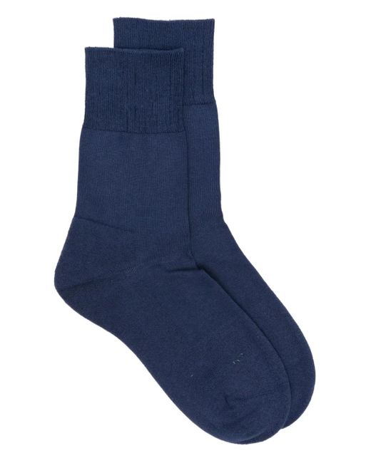 メンズ Falke ニット靴下 Blue