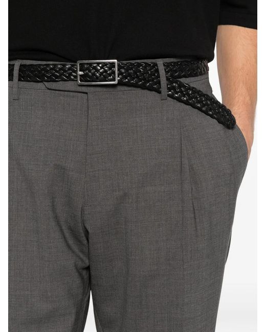 Berwich Gray Tailored Trousers for men