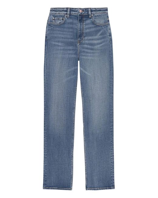Ganni Blue Stretch-Cotton Jeans