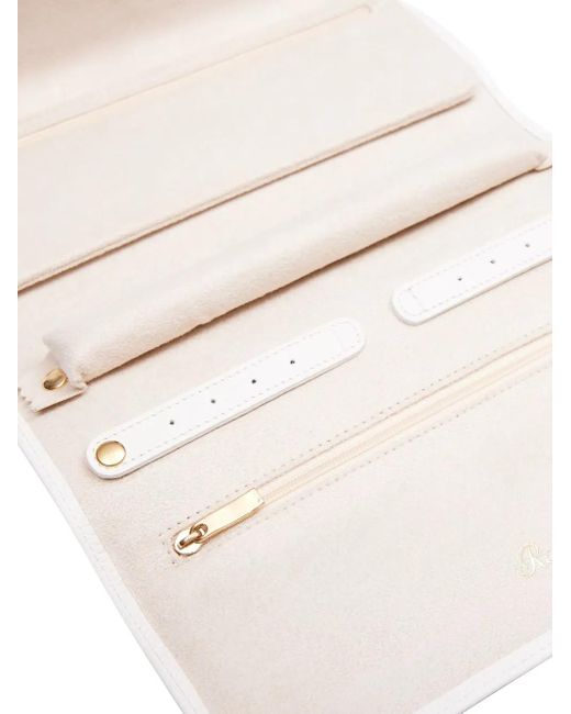 Rapport White Tuxedo Collection Jewellery Roll