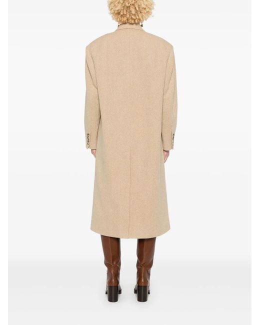 Isabel Marant Natural Lexana Coat