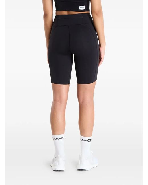 Saysky Blue Motion Logo-Patch Shorts