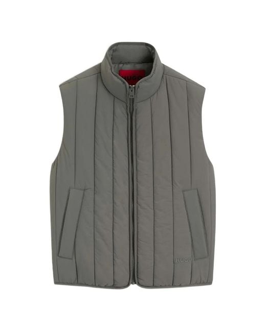 Chaleco Acolchado HUGO de hombre de color Gray
