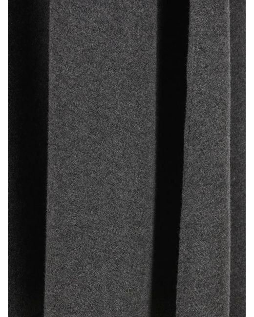 Balenciaga Aライン プリーツスカート Gray