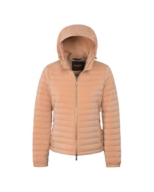 Moorer Natural Julay-Os Quilted Jacket