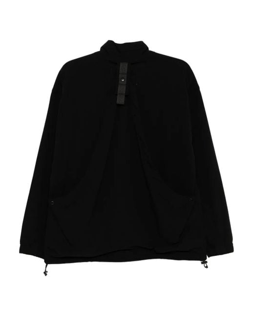 Musium Div. Black Multi-Pocket Jacket for men