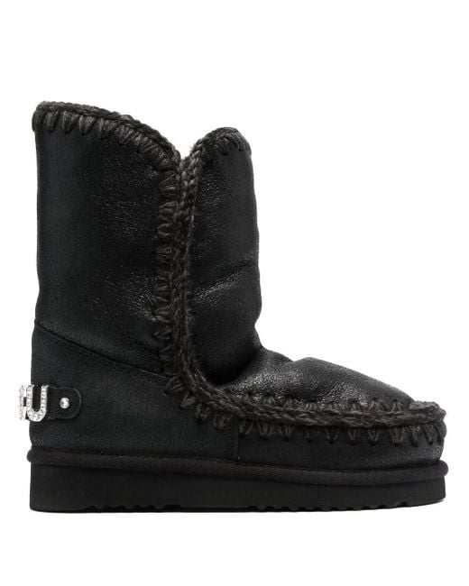Mou Black 24 30Mm Boots