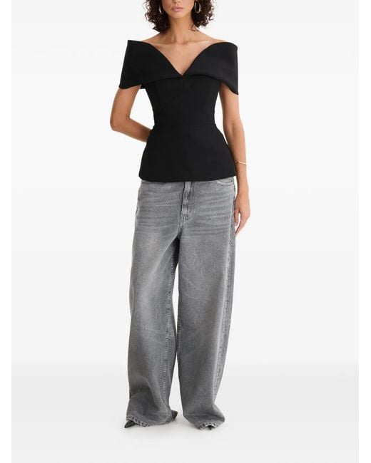 MOOS STUDIO Black Sleeveless Top