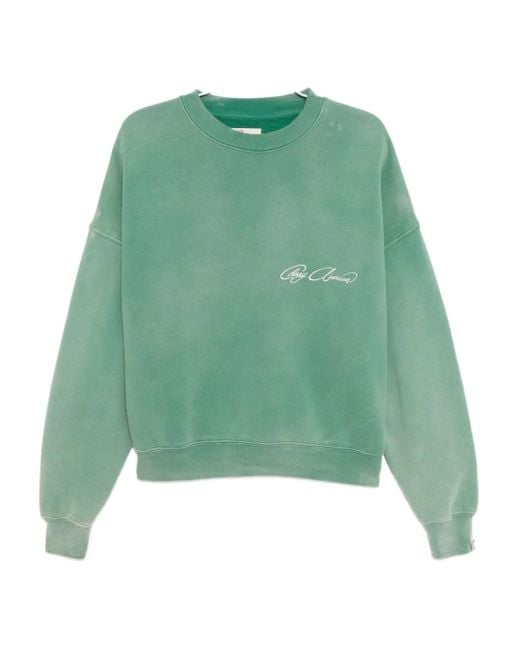 Felpa American di CHERRY LA in Green da Uomo