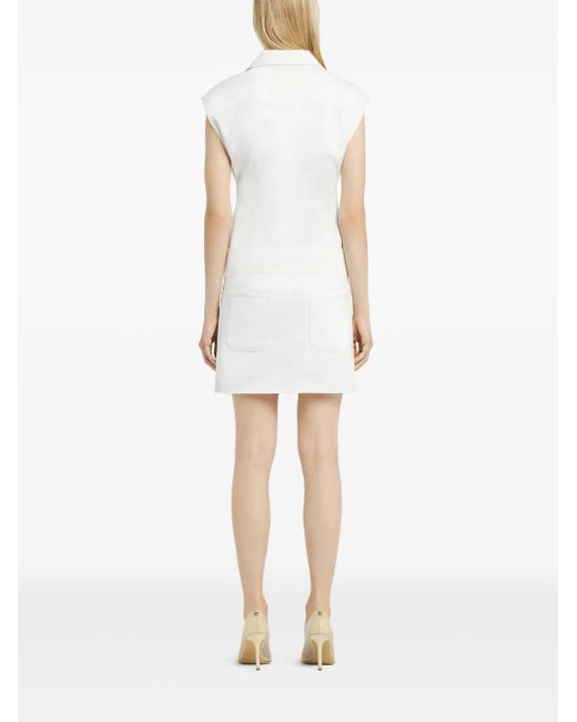 Courreges White Sleeveless Shirt