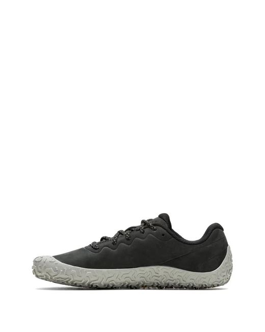Merrell Black Vapor Glove 6 Ltr Leather Sneakers