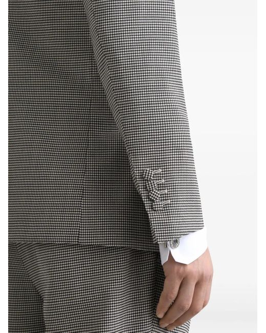 Dolce & Gabbana Gray Double-Breasted Sicilia Light Jacket for men