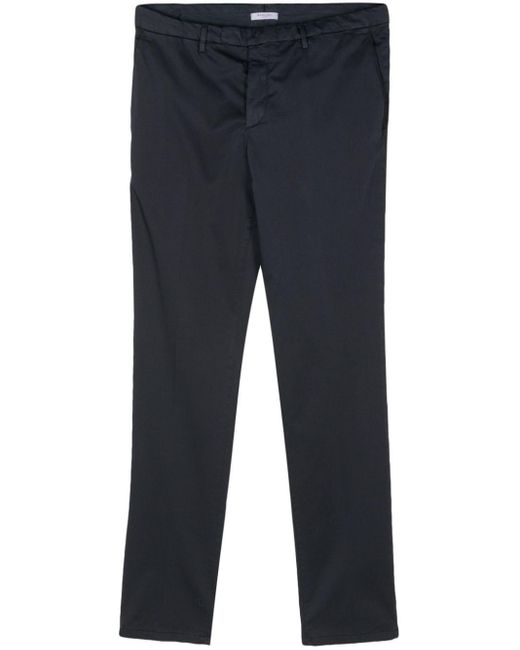 Pantalon droit à plis marqués Boglioli pour homme en coloris Blue