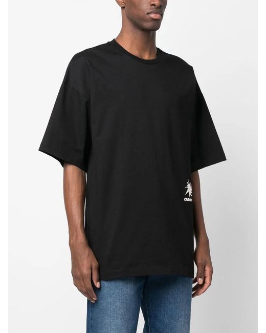 OAMC Black Buzza Photograph-Print T-Shirt for men